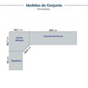 Ver imagem 5 de Guarda Roupa Planejado de Canto Obliquo com 5 Portas Orion CabeCasa MadeiraOriginals Marrom