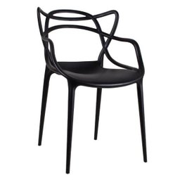 Kit 6 Cadeiras Masters Allegra - Preto - 2