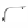 Chuveiro Ducha Quadrado em metal 304 20x20cm com braço de parede em L 40cm - 3