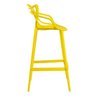 Kit 6 Cadeiras e 2 Banquetas Altas Masters Allegra - Amarelo - 3