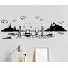 Adesivo de Parede Snoopy e Charlie Brown:130 X 44 Cm - 1