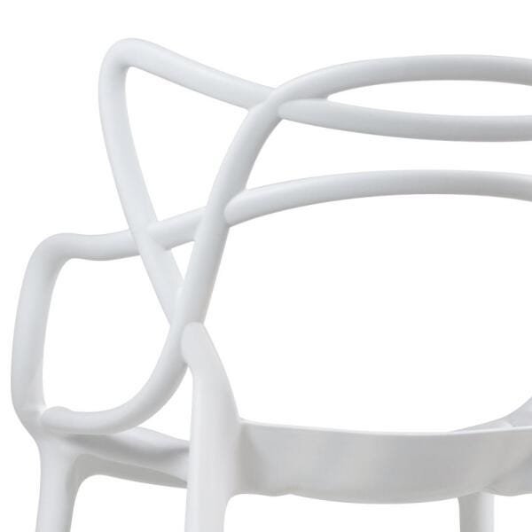 Kit 8 Cadeiras Masters Allegra - Branco - 6
