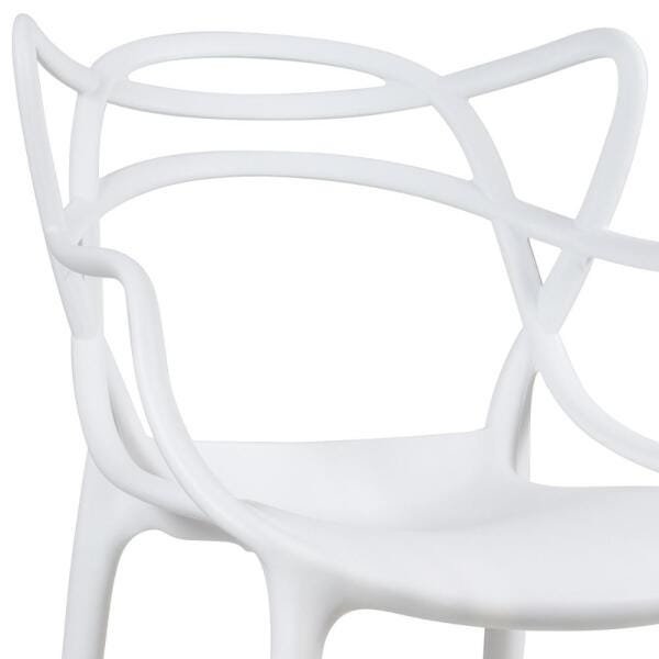 Kit 8 Cadeiras Masters Allegra - Branco - 5