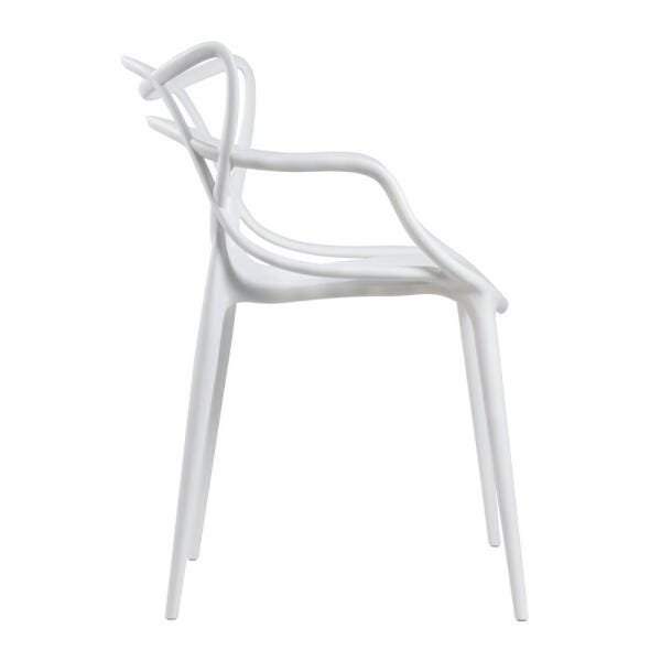 Kit 8 Cadeiras Masters Allegra - Branco - 4