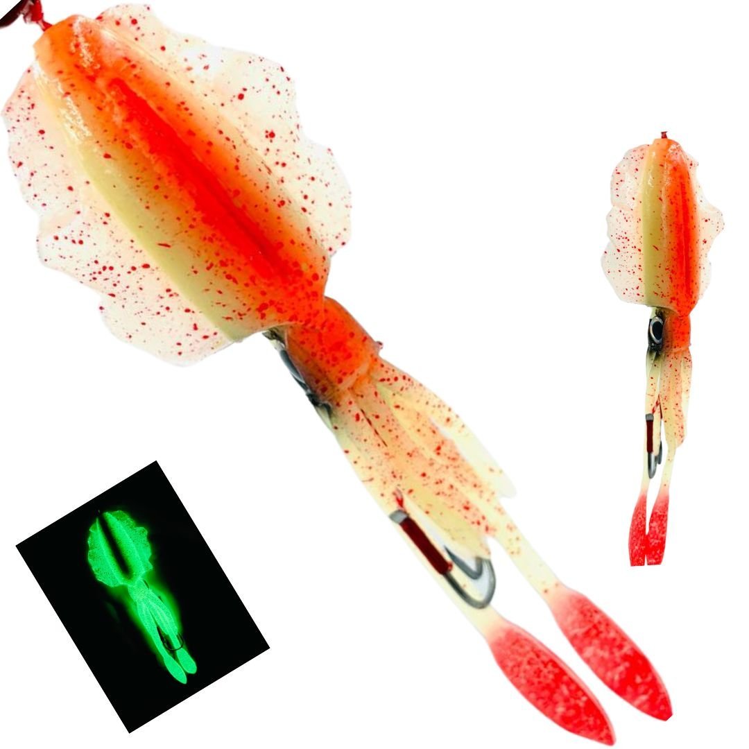 Isca Artificial Lula Polvo Luminosa 60gr 15cm com Hook Cor11 - 2