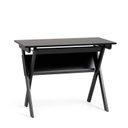 Ver imagem 1 de Escrivaninha Mesa Escritório Dobrável em e Artic 100cm MDF Preto