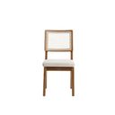 Ver imagem 6 de Conjunto de Jantar Mesa Retangular Harmony 8 Cadeiras Saga - Natural C/ Cru