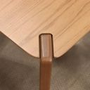 Ver imagem 5 de Conjunto de Jantar Mesa Retangular Harmony 8 Cadeiras Saga - Natural C/ Cru