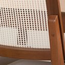 Ver imagem 3 de Conjunto de Jantar Mesa Retangular Harmony 8 Cadeiras Saga - Natural C/ Cru