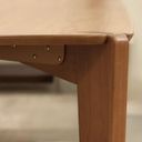 Ver imagem 4 de Conjunto de Jantar Mesa Retangular Harmony 8 Cadeiras Saga - Natural C/ Cru