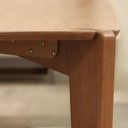 Ver imagem 4 de Conjunto de Jantar Mesa Retangular Harmony 8 Cadeiras Saga - Natural C/ Cru