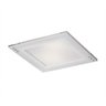 Plafon LED Embutir Doppio Strass 45cmx45cm 110V Bella Itália - 1
