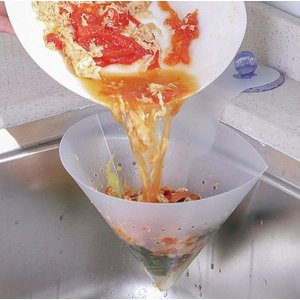 Filtros de Lixo Funil Multiuso - Pia Cozinha