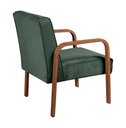 Ver imagem 3 de Kit 4 Poltronas Anita Cor:Veludo Verde 270