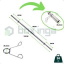 Ver imagem 6 de Kit Musculação com Suporte + 50 Kg de Anilhas Emborrachadas com Barras