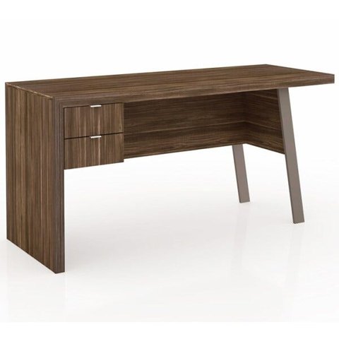 Mesa para Computador/Escritório Me4122 Nogal Tecno Mobili