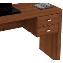 Ver imagem 4 de Mesa para Computador/Escritório Me4123 Amendoa Tecno Mobili