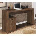 Ver imagem 1 de Mesa para Computador/Escritório 2 Gavetas Me4130 Nogal Tecno Mobili