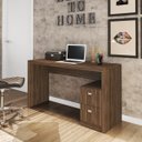 Ver imagem 6 de Mesa para Computador/Escritório 2 Gavetas Me4130 Nogal Tecno Mobili