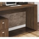Ver imagem 5 de Mesa para Computador/Escritório 2 Gavetas Me4130 Nogal Tecno Mobili