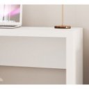 Ver imagem 3 de Mesa Escrivaninha para Escritório Me4135 Branco Tecno Mobili