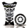 Kit Adesivo Protetor Tanque e Boca Moto Yamaha Fazer 150 - 1