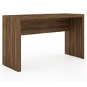 Ver imagem 1 de Mesa Escrivaninha para Escritório Me4135 Nogal Tecno Mobili