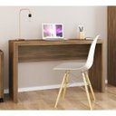Ver imagem 2 de Mesa Escrivaninha para Escritório Me4135 Nogal Tecno Mobili