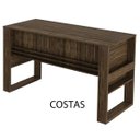 Ver imagem 4 de Mesa para Computador 1,27m Me4146 Tecno Mobili - Nogal