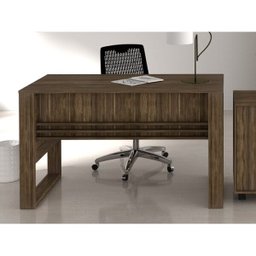 Mesa para Computador 1,27m Me4146 Tecno Mobili - Nogal - 2