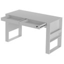 Ver imagem 3 de Mesa para Computador 2 Gavetas 1,27m Me4144 Tecno Mobili - Branco