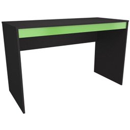Mesa Escrivaninha Gamer para Computador B23 Preto Verde Nova Mobile - 2