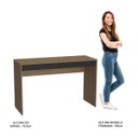 Ver imagem 4 de Escrivaninha para Computador Madri B35 Mel Preto Nova Mobile