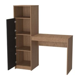 Escrivaninha para Computador Fortaleza B34 Mel Preto Nova Mobile - 3