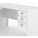 Ver imagem 4 de Escrivaninha 3 Gavetas Reversível Me4106 Branco Tecno Mobili