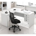 Ver imagem 2 de Escrivaninha 3 Gavetas Reversível Me4106 Branco Tecno Mobili
