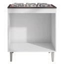 Ver imagem 2 de Balcão Cooktop 2 Portas Andréia Branco Ajl Móveis