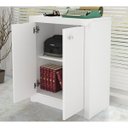 Ver mais imagens de Conjunto Escritório Completo 4 Peças CJ7 Branco Tecno Mobili