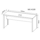 Ver imagem 5 de Conjunto Escritório Completo 11 Peças CJ8 Branco Tecno Mobili