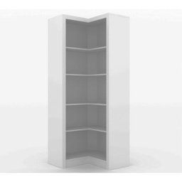 Conjunto Escritório Completo 03 Peças CJ14 Branco Tecno Mobili - 9