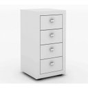 Ver imagem 7 de Conjunto Escritório Completo 03 Peças CJ14 Branco Tecno Mobili