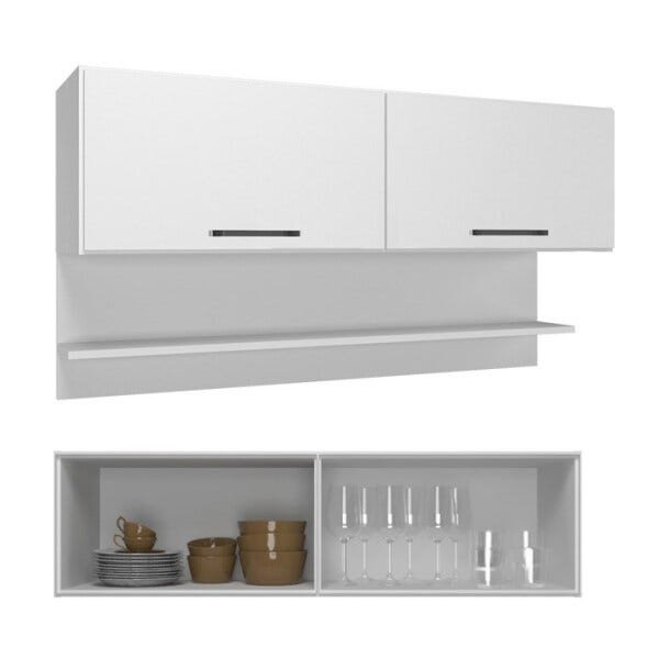 Cozinha Modulada Nova Mobile CJ01.038 Branco SE