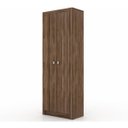 Ver imagem 1 de Armário 2 Portas para Escritório Me4105 Nogal Tecno Mobili