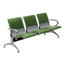 Ver imagem 1 de Cadeira Longarina 3 Lugares com Estofado Colors