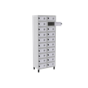 Ver imagem 1 de Armário Porta Objetos De Aço 20 Portas Branco