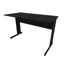 Ver imagem 4 de Mesa Escrivaninha de Estudos 120cm X 60cm Pé Metal F5 Office