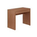 Ver imagem 1 de Mesa Escrivaninha Juvenil ME4107 c/ 1 Gaveta Amêndoa - Tecno Mobili