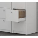 Ver imagem 3 de Armario Arquivo Para Pasta Suspensa ME4118 Branco Tecno Mobili