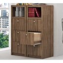 Ver imagem 4 de Armario Arquivo Para Pasta Suspensa ME4118 Nogal Tecno Mobili