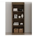 Ver imagem 1 de Estante Organizadora para Escritório 60cm Me4150 Tecno Mobili - Nogal